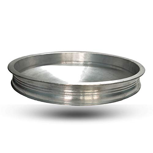 Indolium Healthy Cooking Aluminium Uruli/Kadhai/Wok without Lid (Silver, 4L, 13 Inch)