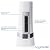 Aquasure Dash Series Countertop Drinking Water Filtration System with 0.5 Micron Micro-Ceramic Carbon Block (White)