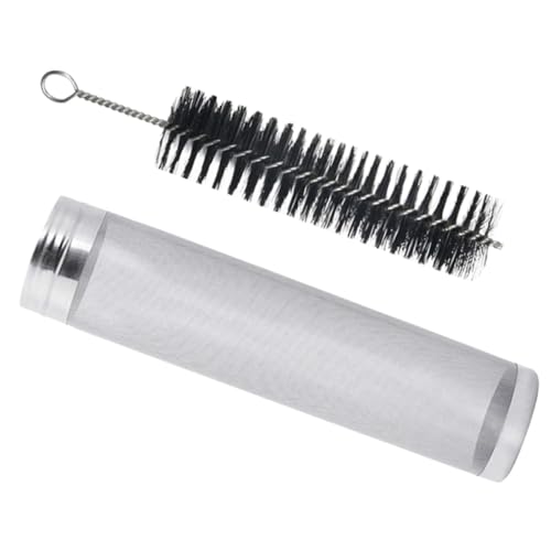OUNONA Metal Filtering Tube Hop Filter for Brew Beer Diy Homemade Beer Wine Mesh Strainer
