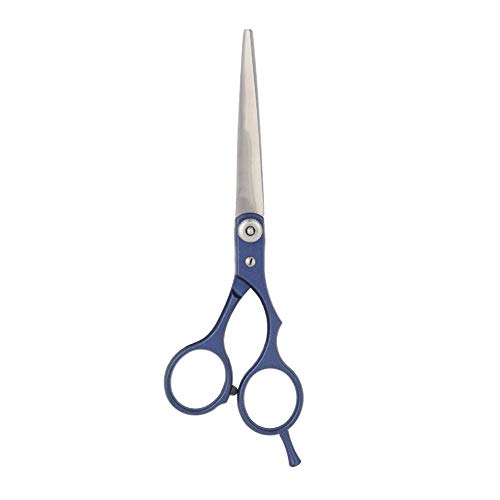 Greensen Barber Hair Cutting Scissors, Professional Shears Scissor Stainless Steel Sharp Hair Scissors for Salon Barber Home Haircut Scissors, Hairdressing Razor Shears(Blue)
