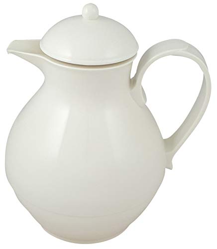 Helios Nostalgie Kunststoff-Isolierkanne, weiß, 1 Liter – Bild 3