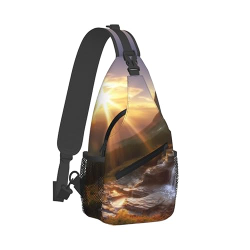 Bolso cruzado deportivo para senderismo y viaje miniatura 2