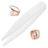 Women Hip Hop Tooth Jewelry Single Cap Fashion Rose Gold Tooth Cap Metal Gold Grills for Woman
