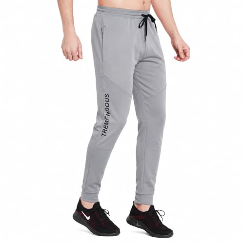 Image of BLUE STAR SHARK Men's Slim Fit Track Pants - Joggers for Running, Gym, Sports, and Casual Wear | Multipurpose Activewear Lower for Men & Boys | Stylish Summer Trousers & Night Pants