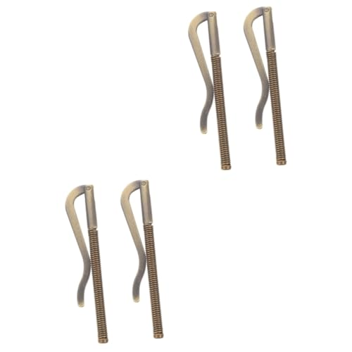 4pcs Metal Spring Money Clip for Men and Women Wallet Clamp Compact Design for Cash and Notes Lightweight and Sturdy Spring Clips for Everyday Use