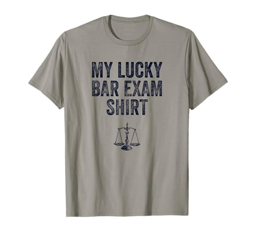Bar Exam Shirt Funny Law School Graduation Gifts for Him Her T-Shirt