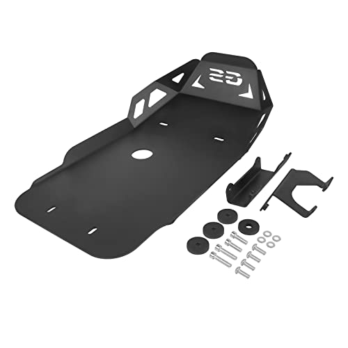 Image of Worldmotop Chassis Engine Skid Plate Compatible with BMW F750GS F850GS 2018-2020 Motorcycle Skidplate Protective Frame Guard Cover (Black)