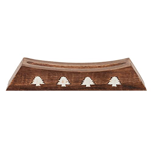 Incense Burner Holder | Incense Stick Holder With Storage | Incense Ash Catcher | Wood Decorative Incense Holder For Spa Yoga Meditation Aromatherapy | Home Office Décor | #TOP4