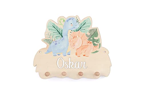 ZesNxj 6 Tier Garderobenhaken Kinder - Selbstklebende Wandhaken Für Kinderzimmer