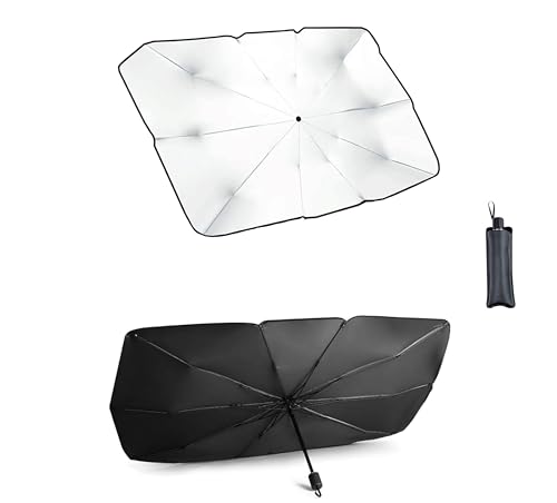 TEMPO DI SALDI Universeller Sonnenschirm für Auto, Windschutzscheibe, faltbar, UV-Schutz