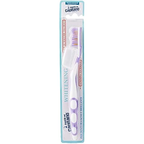 Pasta del Capitano Whitening Toothbrush, Medium Cover