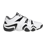 adidas Mens Crazy 8 Low Lace Up Sneakers Shoes Casual - White - Size 9.5 M