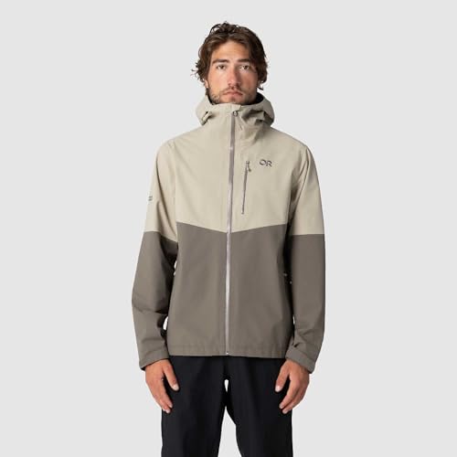 Image of Outdoor Research Men's Foray 3L Jacket | Waterproof, Windproof, Hooded, Long Sleeve, Standard Fit