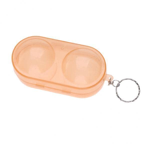 2xPP Table Tennis Ball Container Box Ping Pong Ball Storage Case Orange| Sports Equipment | Outdoor Sports Gear | Exercise Gear-image-45