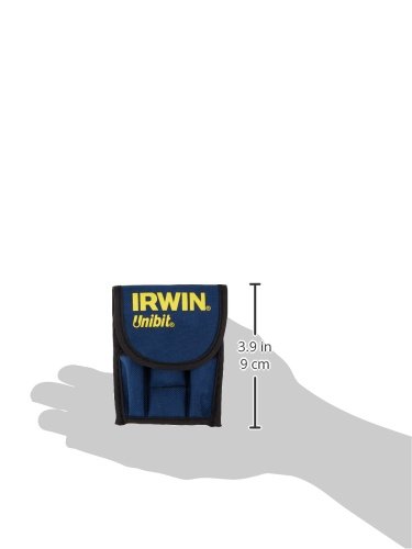 IRWIN ユニビット 502T ステップドリルビットセット ナイロンポーチ付き 窒化チタンコーティング 3個 (15502)