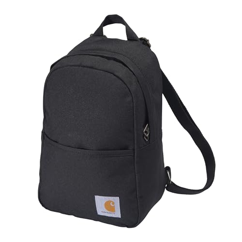 Carhartt Classic Mini Backpack, Durable, Water-Resistant Backpack with Adjustable Shoulder Straps, Black by Carhartt - Used condition - US$36.09