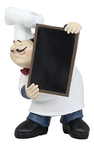 Estatua Decorativa Chef Francés Maestro 10.75 pulg miniatura 2