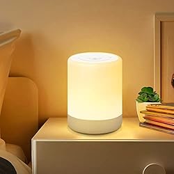 Lampara Bebe Zara Home SOLIDEE LED Luz Nocturna Infantil, Lampara Bebe Regulable Táctil Para Dormitorio, Con Modo de Luz Cálida, Siete Modos de Gradiente de Color, Recargable por USB, Regalo Para Niños/Adulto