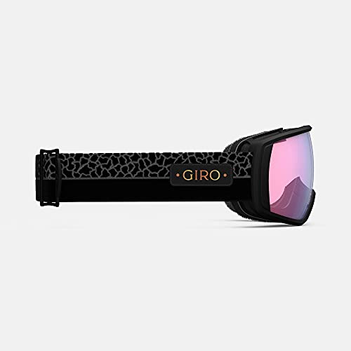 Image of Giro Facet Snow Goggles - Women's Black Craze Frame with Vivid Infrared Lens