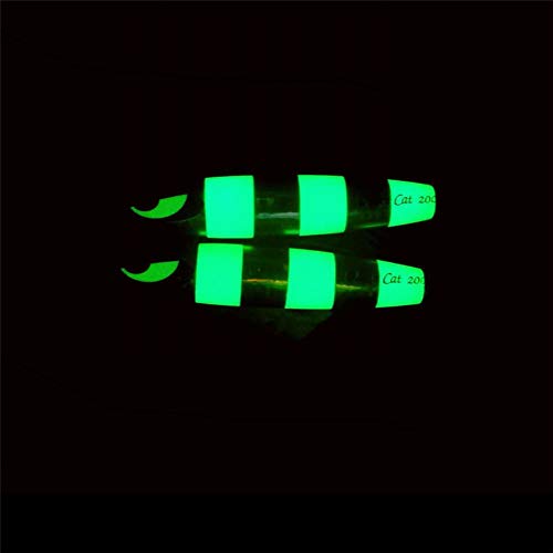 Ocean Cat Slow Fall Fishing Luers Mental Lead Jigging Sea Baits Flat Hooks 5 Colors 5 Weights (Each Color 1 Pc(All 5 Pcs), 2 5/6Oz(80G)) #TOP2