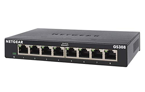 Preisvergleich Produktbild Netgear 8 Port GIGE ungemanaged SW 300-Serie