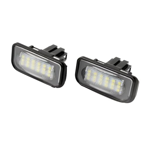 Evite multas con luces LED matrícula Benz W203 Sedan R230 3