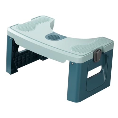 PENIKOKO 折りたたみ式トイレ踏み台 大人用滑り止め付バスルームスツール 快適な姿勢サポート 耐荷重設計 キッチンや寝室にも適用