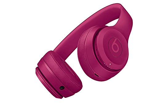 Image of Beats by Dre Solo 3 Wireless On Ear Headphone Neighborhood Collection Brick Red (Renewed)