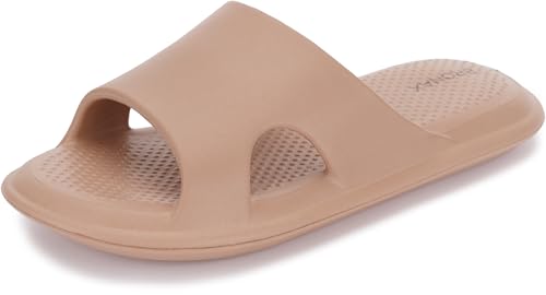 Image of BRONAX House Slippers for Women and Mens | Quick Drying Shower Shoes | Cushioned Sole