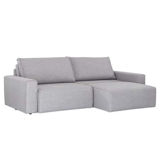 Sofá 4 Lugares Retrátil Herval Adapt, Linho Bege Acinzentado, 256 cm