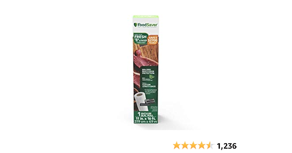 foodsaver vacuum seal rolls 11x16