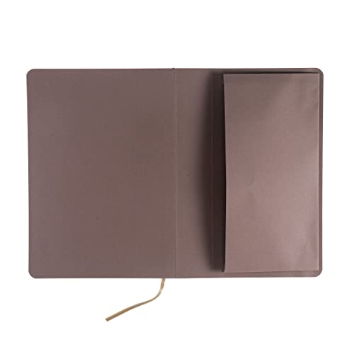 Fabriano Ispira carnet A5 ligné marron à couverture souple pour note - 5