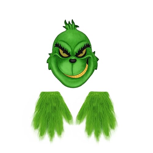 [Diki Home] NX}X O` }XN The Grinch Mask NX}XD_I^NRXvʔ}XNAT^N[XMtg}XNAO[X^[O`}XNnEBz[I^N ʂݎܕt (}XN+)