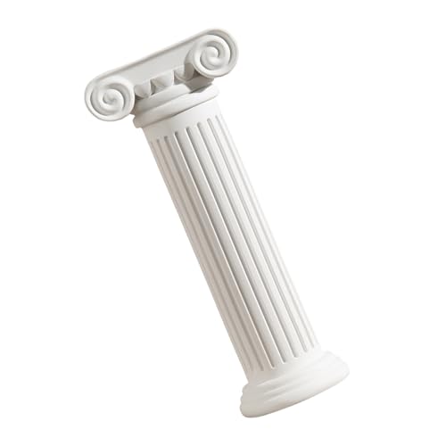 Gatuida Colonne Décorative Résine Style Romain pour Mariage Support Fleur Élégant et Stable Décoration Rétro Chic pour Guidage Allée et Centre de Table