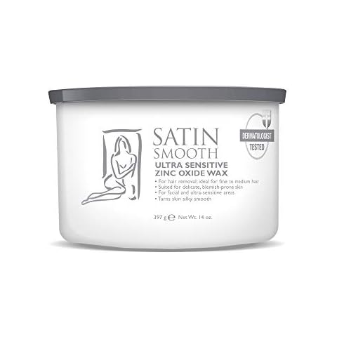 Satin Smooth Zinc Oxide Pot Wax Cover