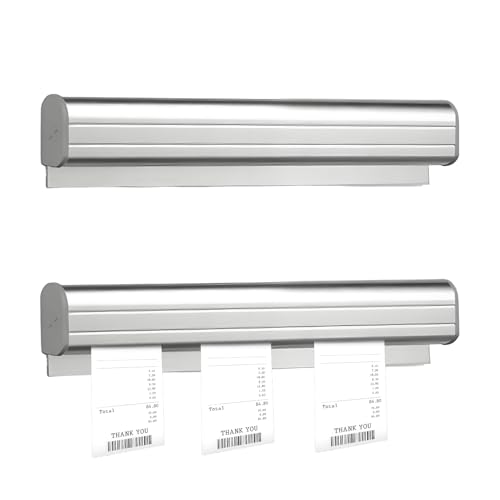 30cm Klemmschiene,Bonleiste,Bonschiene,Gastronomie Zubehör,Splint,Bonleiste Gastronomie,Selbstklebend Bonhalter Notizleiste Für Hold Orders, Küche Ticket, Cafés,Bar, Büro, Bestellung