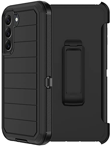 Coque Samsung S22 garde mains libres avec clip ceinture et protection écran