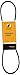 ContiTech PK040333 Serpentine Belt