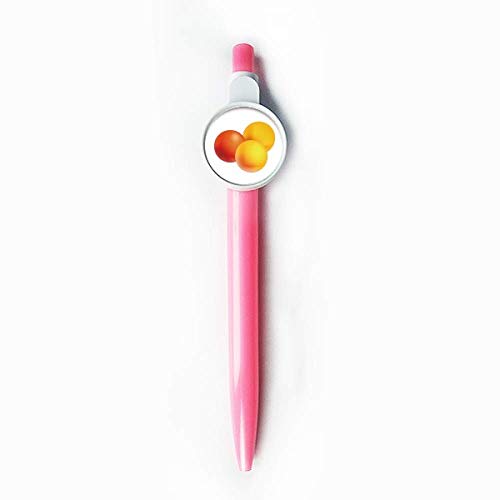 Stylo à bille rétractable bleu pilule orange fournitures de bureau originales écriture fluide