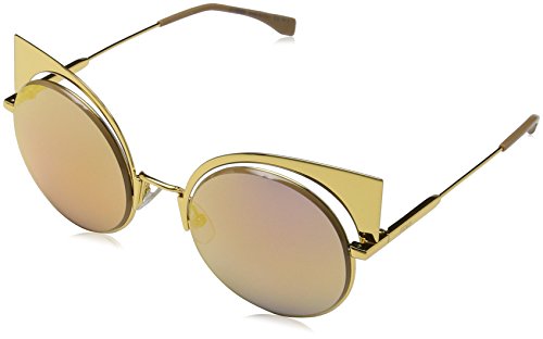 FENDI FF 0177/S Oj 001 Montures de lunettes, Or (Gold), 57 Femme