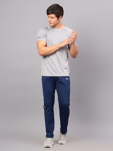 Image of SHIV NARESH Men's Regular Fit Mid Rise Track Pant