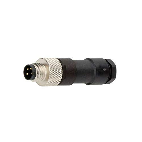 Connecteur M8 mâle 4 PIN Molex 120091-0010 prise droite 60V pour capteur