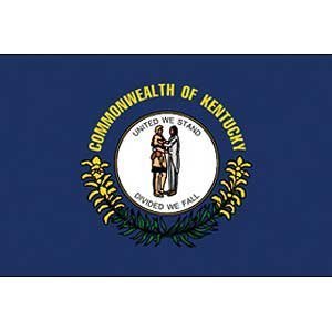 Flag State Kentucky Poly 2ft X 3ft by Extracart