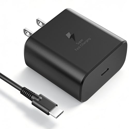 WESTFLY 45W USB C Super Fast Charging Android Phone Charger, Compatible with Samsung Galaxy S25/S25 Ultra/S25+/S24/S24 Ultra/S24+/S23/S23 Ultra/S22/S21/S20/Note 20/Note 10