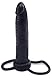 Pipedream Fetish Fantasy Series Double Trouble, Black, 14,4 cm