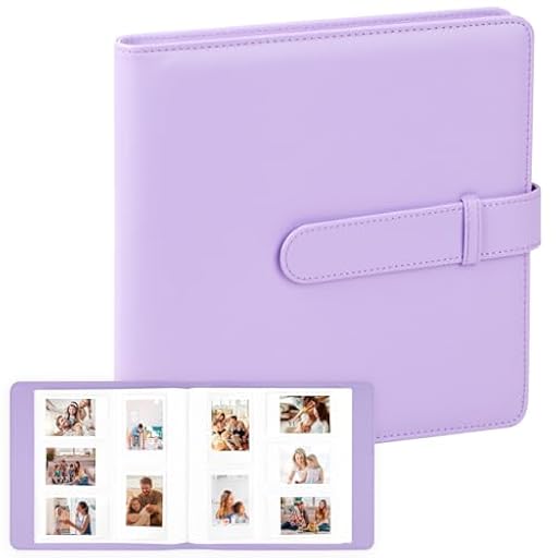 Álbum de Fotos con 360 Bolsillos para Cámaras Instantáneas Fujifilm Instax Mini 12/11/9/40/99/90/8/7 Evo y Polaroid Snap/Z2300/SocialMatic, Compatible con Fotos de 86x54 mm (Morado) | Ya disponible en tu tienda friki favorita! En mundofriki.es! Álbum de Fotos con 360 Bolsillos para Cámaras Instantáneas Fujifilm Instax Mini 12/11/9/40/99/90/8/7 Evo y Polaroid Snap/Z2300/SocialMatic, Compatible con Fotos de 86x54 mm (Morado) | Ya disponible en tu tienda friki favorita! En mundofriki.es!