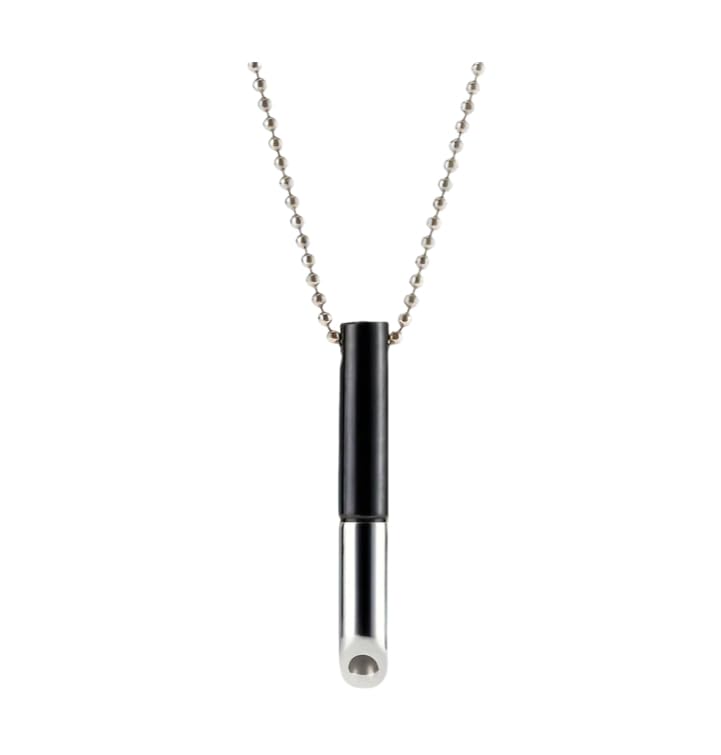 Quit Vaping Breathing Necklace Breathlace Stress Anxiety Relief (Black) :  Amazon.co.uk: Health & Personal Care