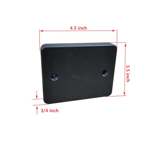 Image of Brocraft Resistant Marine-Grade Boat Transducer Mounting Plate Hardware Kit /Transducer Mounting Board
