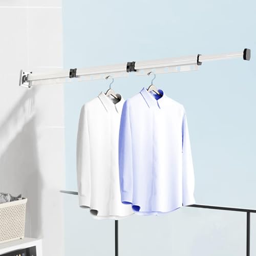 Étendoir à linge pliable mural pour sécher le linge sur le balcon