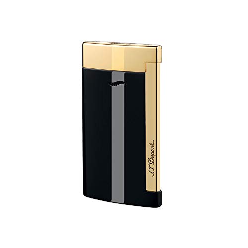S.T. Dupont Slim 7 Lighter - Black/Gold